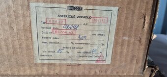 Starožitné asfericke zrkadlo (tienidlo) - 4