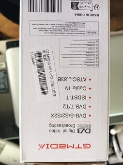 GTMEDIA 4K sat. + combo reciever - 4