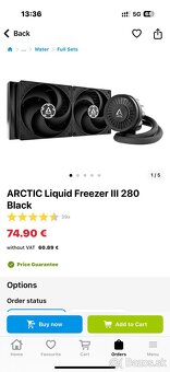 ARCTIC Liquid Freezer III 280 Black - 4