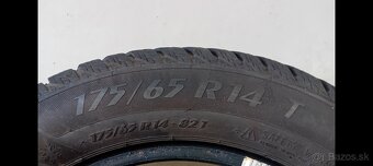 Predám zimné pneumatiky 175/65 R14 - 4