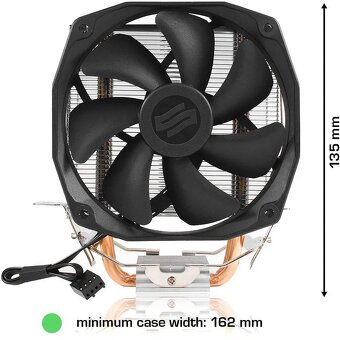 Silentium Spartan 3 chladič CPU - 4