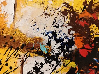 Ručne maľovaný obraz akryl - 4