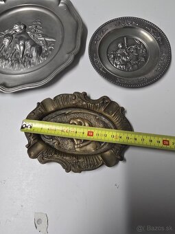 Starožitné taniere a popolnik - 4