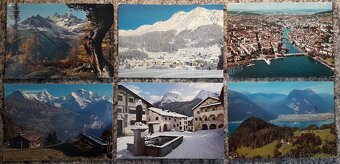 Pohľadnice - Nem., Rak., Šva., Bul., Rum. - 995 kusov - 4