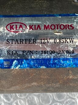 Štartér 36100-2X000 je originálny diel značky Hyundai/Kia - 4