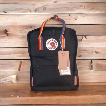 Fjallraven kanken objem 16 L nový čiernej farby - 4
