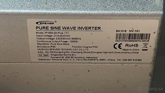 Menič Epever 1000W 24V - 4