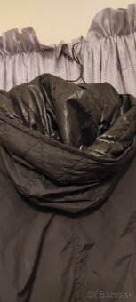 Berska prechodná čierna dlhá bunda. - 4