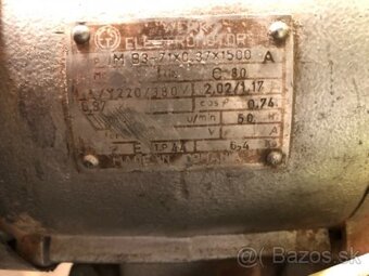 Predám obuvnícku brúsku Baťa PS Partizánske TYP 04218P7 - 4