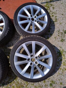 Alu Disky Skoda 5x112 225/40R18" - zimne pneu - 4