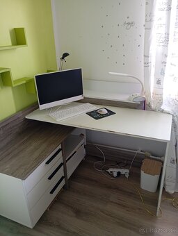 PC stolík, univerzálny rohový - 4