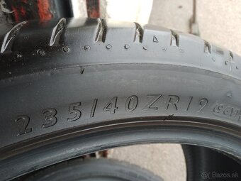 2x letné pneumatiky Dunlop 235/40 r19 - 4
