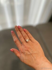 Predam diamantovy prsten 1,52ct natural - 4