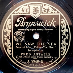 FRED ASTAIRE šelakové gramodesky Brunswick, rok 1935 a 1936 - 4