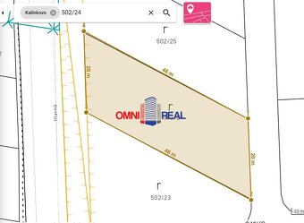 Investićný pozemok na výstavbu rodinného domu - 794 m2 - 4