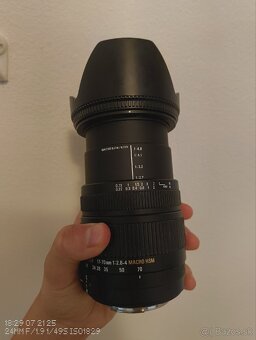 Sigma 17-70 f2.8-4 ø72mm EF/EF-S + DARČEK - 4