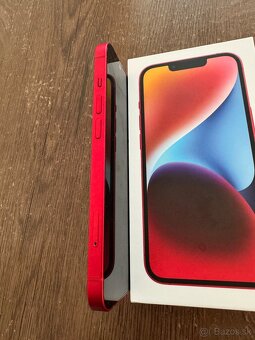 iPhone 14 128GB RED TOP STAV - 4