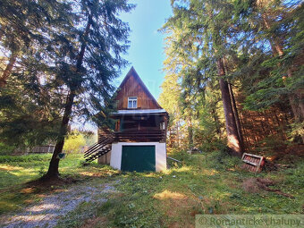 Útulná chata v tichom lesíku pri obci Olešná - 4