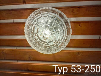 Retro křišťálová svítidla přísazná, na strop i na stěnu, - 4
