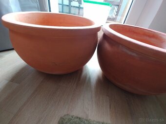 Tazke exterierove kvetinace, svetla terakota - 4