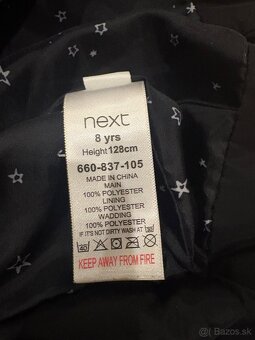 NEXT dievčenská bunda 128 + ZDARMA čizmy 35 - 4