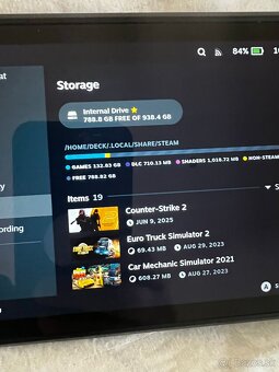 Steam Deck 1TB – TOP STAV – Kompletné balenie - 4