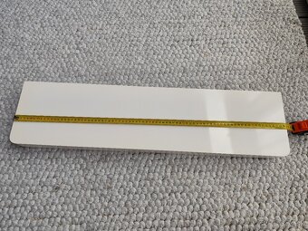 Plávajúca polica, polička  biela - 4