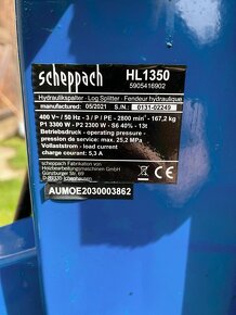 Vertikálny štiepač SCHEPPACH HL 1350 - 4
