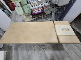 Elektrické masážní lehátko béžovo hnědé 1 motor - 4