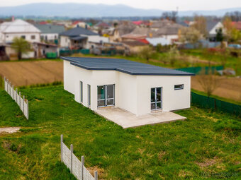 Nízkoenergetický bungalov v rozostavanom štádiu | Vojčice - 4