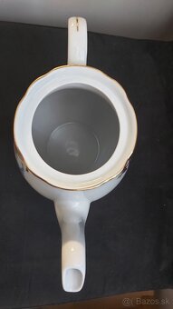 čajník objem 1,3l výška 22cm, made in Czechoslovakia - 4