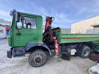 MAN 19 293 4X4 hydraolickou rukou 7,2m ATLAS 100.1, NOVA STK - 4