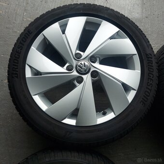 17"Elektróny originál Volkswagen Golf 8 5x112 zimné - 4