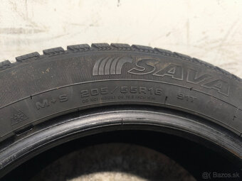 205/55 R16 Zimné pneumatiky Sava Eskimo 2 kusy - 4