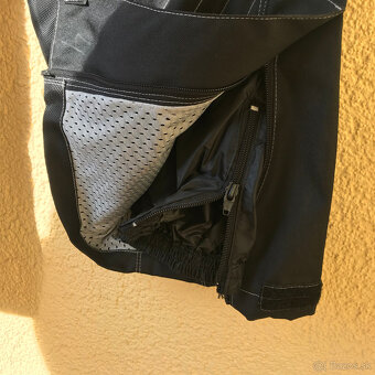 Nové nohavice/kraťasy 2v1 ACCESS MOTOR 600D Grey Black M/30 - 4