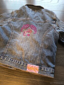 Denim bunda 128 - 4
