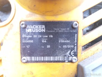 Benzínové búracie kladivo Wacker - 4