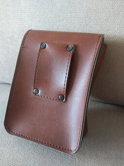 Retro kožené púzdro na opasok - 4