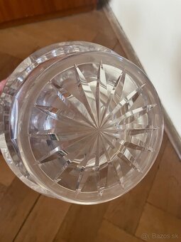 Starozitna krystalova vaza - 4