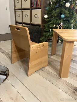 Montessori stôl so stoličkou - 4