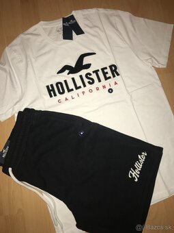 TRIČKO HOLLISTER biele veľ. M - 4