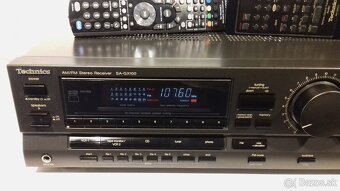 2ks 265W Receiver TECHNICS SA-GX100 vyroba JAPAN, AR18, AR10 - 4