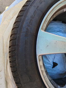 predam alu disky org Mercedes 225/50 R17 7mm obute zim - 4