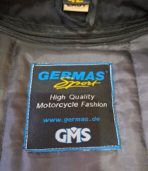 Moto textilná bunda dámska zn. GERMAS, veľ. M, č.2643 - 4