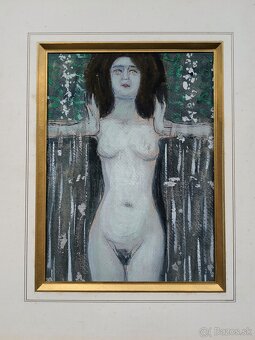 Secesia Obraz, pôvod Viedeň - 4