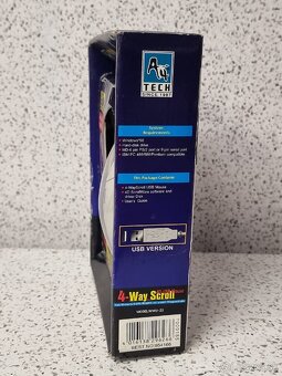 myš A4Tech USB 4-Way Scrolling Mouse 》rare retro hardware - 4