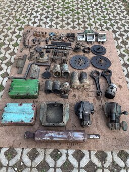 Diely motor zetor 25 - 4