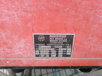 Predam zvaracku MEZ BRUMOV RTB-3 - 4