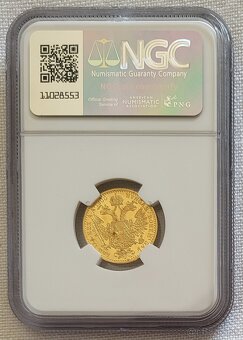 Zlatý dukát Franz Jozef I., 1900, NGC MS64 - 4