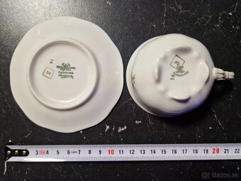 Predám porcelánové šálky, mliečnik, sošku - 4